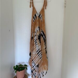 Stylish Tie-Dye Romper